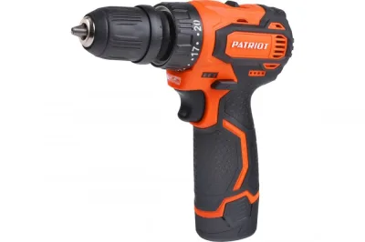 Дрель аккумуляторная PATRIOT BR369Li (12V,Li-ion 2акк*2,0Ач, 35Нм,кейс)