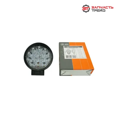 Фара светодиодная AE42R-14LED-42HC круглая, направленный свет, 14 диодов,42W,(115х42х142)12/24V (AVTOELECTRICA)