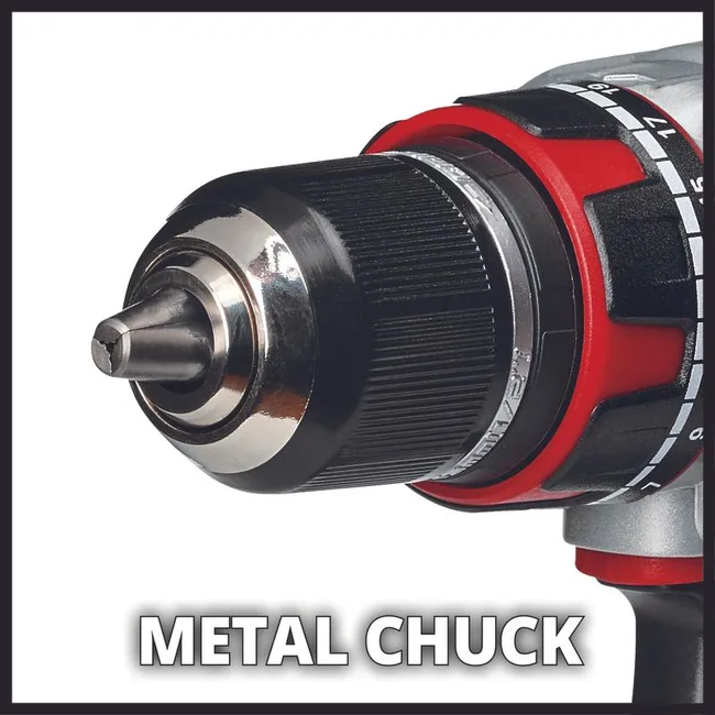 Дрель аккумуляторная EINHELL PXC TP-СD 18/80 Li BL (АКБ 1*5,2Ач, 18B+ЗУ 4А) 4514300SET