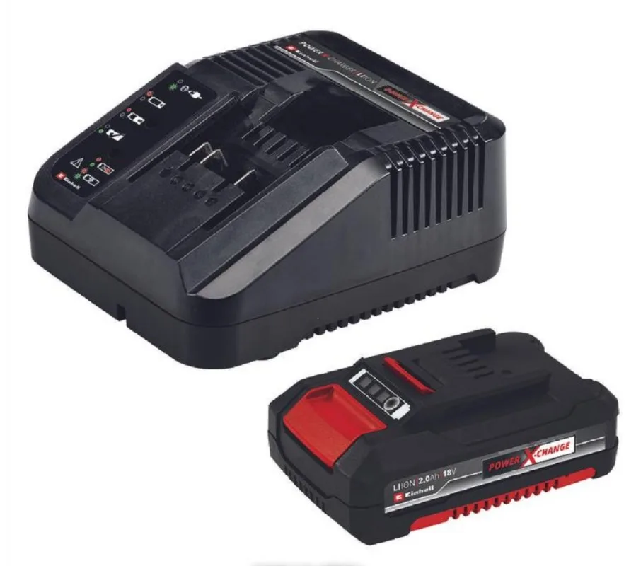 Дрель аккумуляторная EINHELL TE-CD 18/45 3X-Li (АКБ 1*2Ач, ЗУ, + набор 22 предмета) 4513990