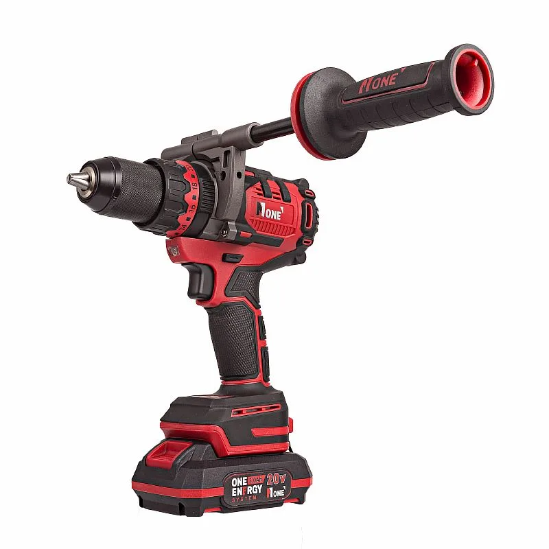 Дрель акк Number One CDI 20/2.0-IN-BR-S (20V,2,0A/h,150Hm,2акк,2ск,3реж,защ.от ОБРАТНОГО удара,кей