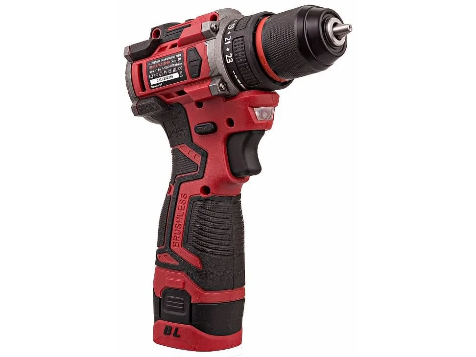 Дрель акк Number One CDI 14,4/2,0-SPRO (б/щ, 42Hm,14,4V/2,0Ah,10мм метал.патрон,500-1650об/мин,КЕЙС)