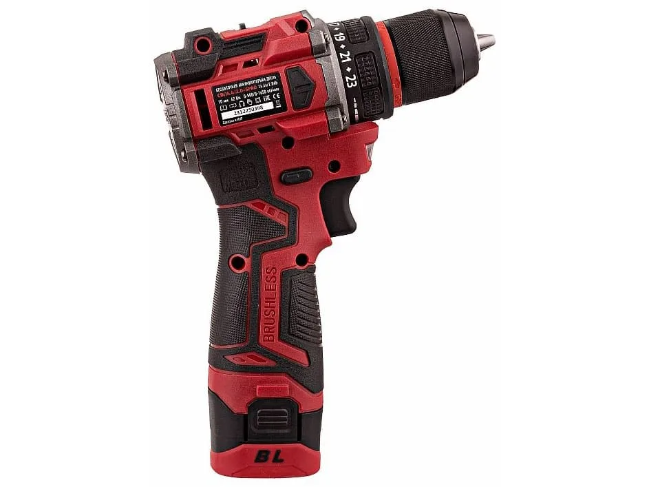Дрель акк Number One CDI 14,4/2,0-SPRO (б/щ, 42Hm,14,4V/2,0Ah,10мм метал.патрон,500-1650об/мин,КЕЙС)