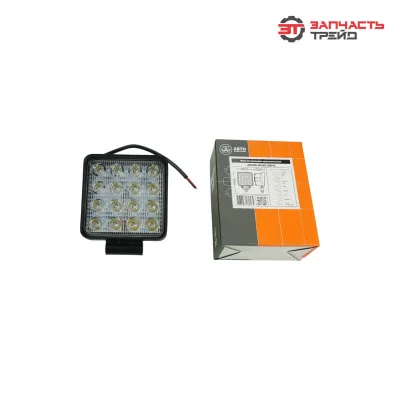 Фара светодиодная AE48S-16LED-55HC квадратная, направленный свет, 16 диодов,48W,(110х55х140)12/24V (AVTOELECTRICA)