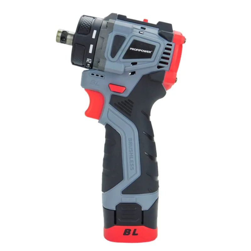 Дрель аккумуляторная ProfiPower BL-161B E0241 (б/щ, 16В,Li-ion 2*2Ач,40Нм, ЗУ, кейс, съемный патрон)