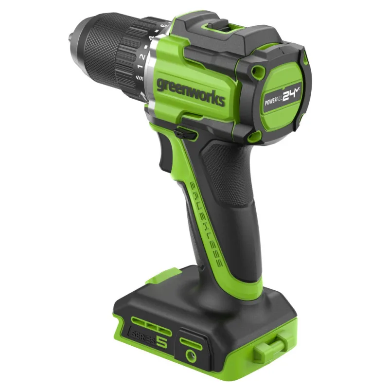 Дрель-шуруповерт аккум. Greenworks DD560 (24V.б/щет,30/60 Нм,13мм,Anti-kickback.без АКБ и ЗУ)3708407