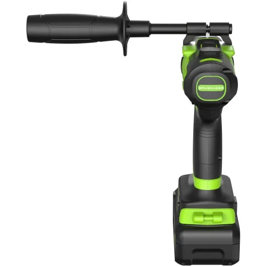 Дрель-шуруповерт аккум. Greenworks GD24DD90 (24V, б/щет, 45/90Нм,1x4Ач,ЗУ,кор) 3707507CUB