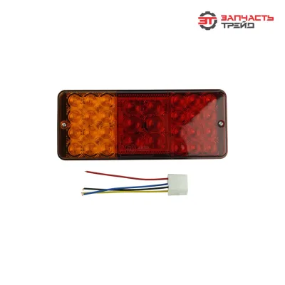 Фонарь задний (12В/24В) Ф-401 LED (пластик) светодиодный (тракторы) (AVTOELECTRICA)
