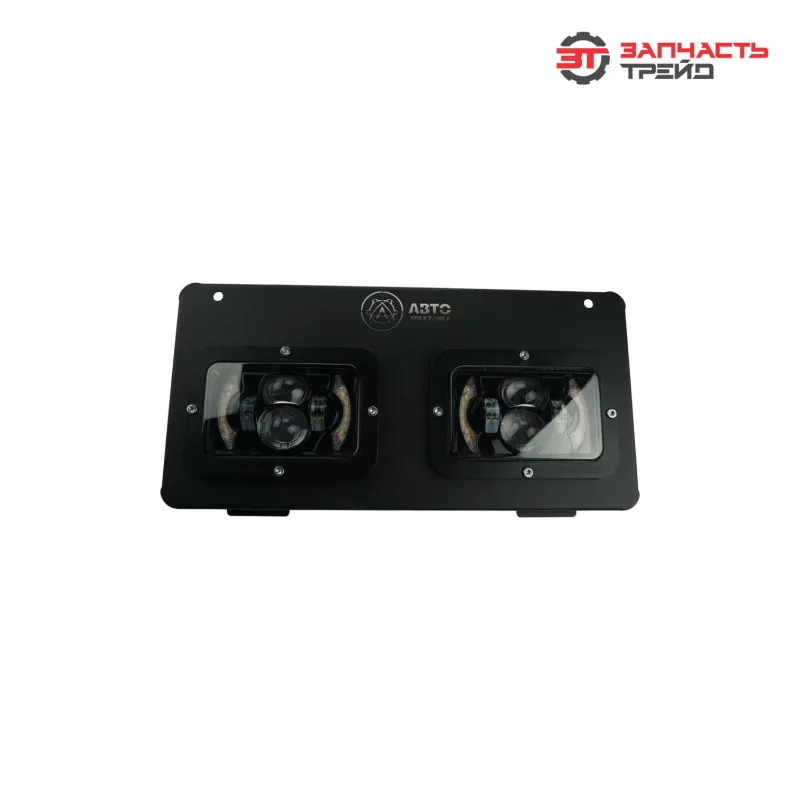 Фара передняя (9-30В) ФГ-308П (FG308-RT-SET-LED) (пластик) прямоугольная светодиоидная (комплект 2 шт.) (трактора, комбайны) (AVTOELECTRICA)