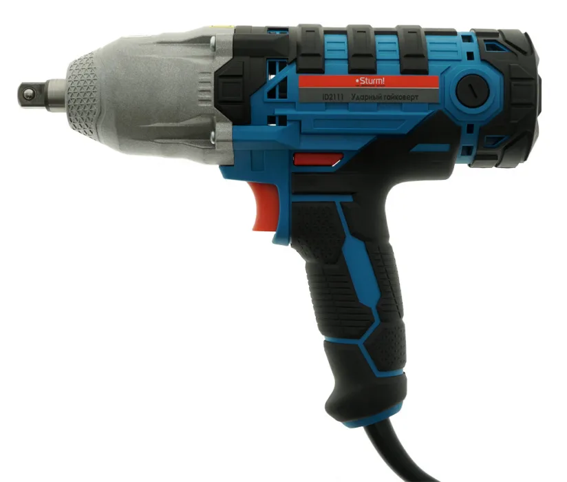 Гайковерт электро Sturm ID2111 (1000Вт, 380Hm, 1/2 + 4головки)