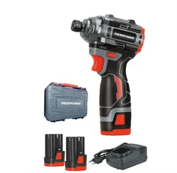 Винтоверт акк. б/щ ProfiPower BL-162 E0211 (16В,2акк Li-Ion*2Ач,160Нм,ЗУ, кейс)