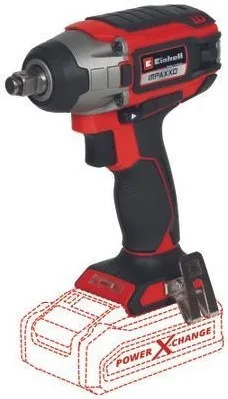 Гайковерт акк EINHELL PXC Impaxxo 18/230 (1/2", 230Нм, ударный) 4510080SET