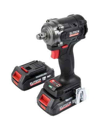 Гайковерт ELITECH HD CW 2004SL (ударн.,20В,2х2.0Ач)