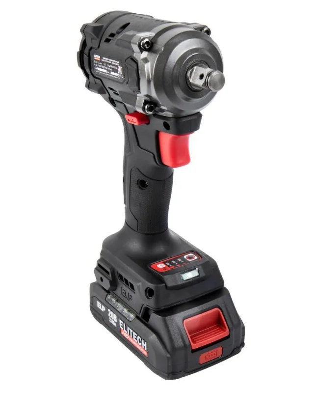 Гайковерт ELITECH HD CW 2004SL (ударн.,20В,2х2.0Ач)