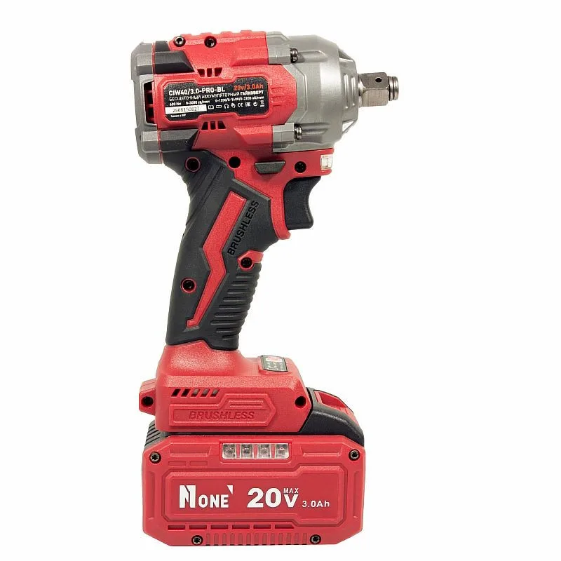 Гайковерт акк.бесщет.ударн. №1 NUMBER ONE CIW40/3.0-PRO-BL(600Hm,20V,3.0Ah,2акк,З/У)