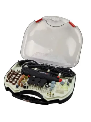 Гравер NUMBER ONE FG170-PRO (170Вт, 35000 обор/мин, рег.скорости,211 насадок,кейс)