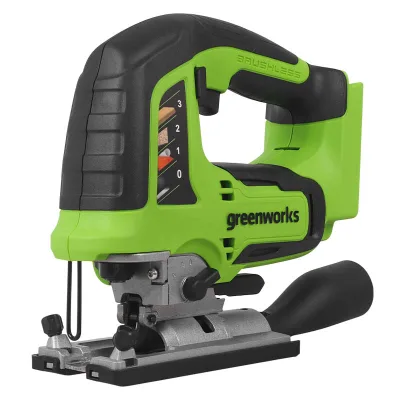 Лобзик аккумуляторный Greenworks GD24JS (24В, 1*4Ач,ЗУ) 3601407CUB