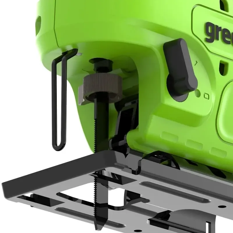Лобзик аккум. Greenworks GD24JS90 (24V, 90мм, 0-3000/мин, 4 ст.маятник, LED,1х4Ач,ЗУ,кор) 3601707CUB