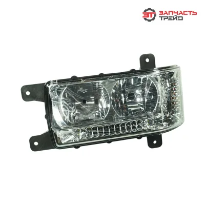 Блок-фара 441.3775, с ДХО (LED), левая, Н/О (КАМАЗ) (AVTOELECTRICA)