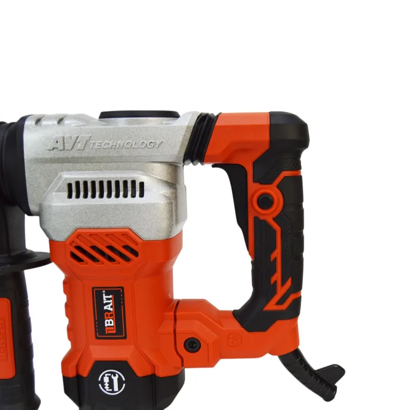 Молоток отбойный электрический BRAIT DH30DPRO (1400Вт, 3600 уд/мин.,15Дж, 50Гц.,SDS MAX)