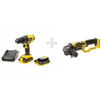 Дрель аккумуляторная Stanley SCD20S2K+МШУ Stanley STSC1840