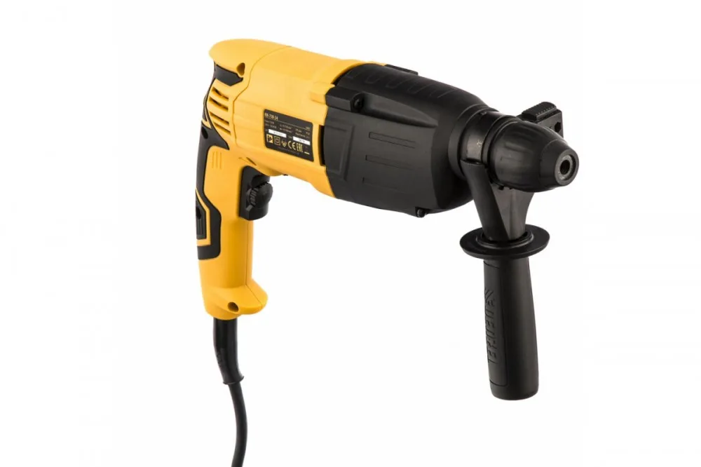 Перфоратор Denzel RH-750-24 (SDS-plus, 750 Вт, 2,5 Дж, 3 реж.) 26605