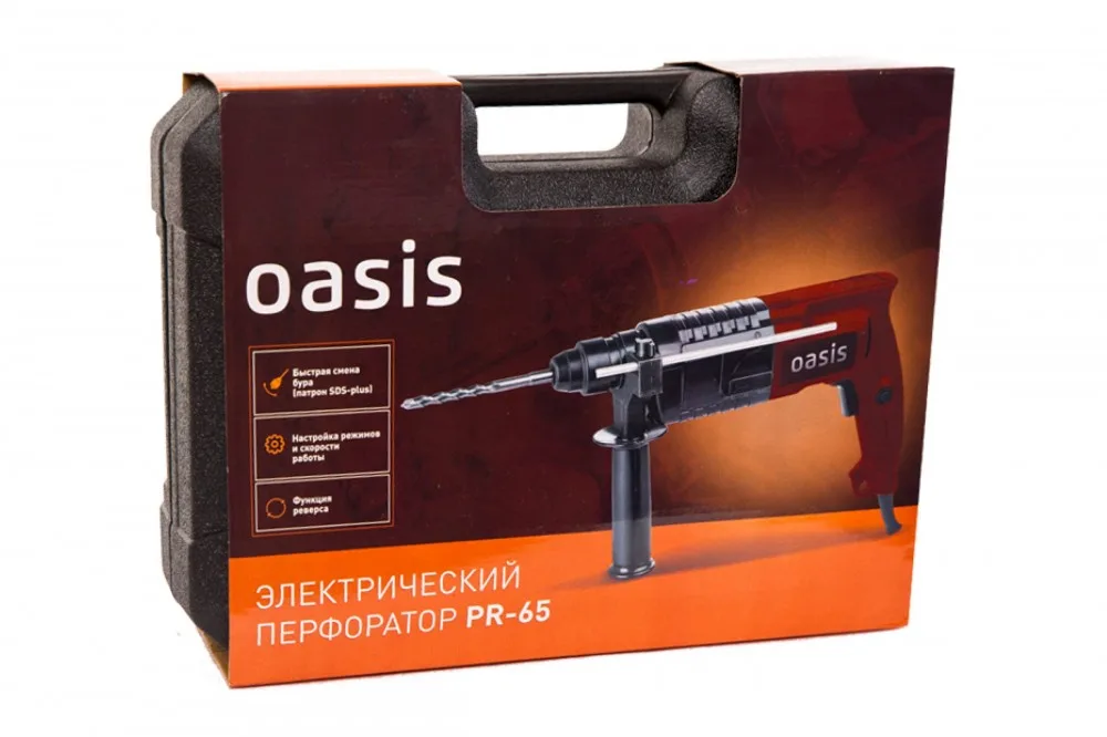 Перфоратор электрический Oasis PR-65 КРАСНЫЙ