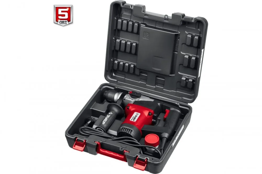 Перфоратор Зубр SDS Plus ПВ-28-1000 (1000Вт, 4,0Дж)