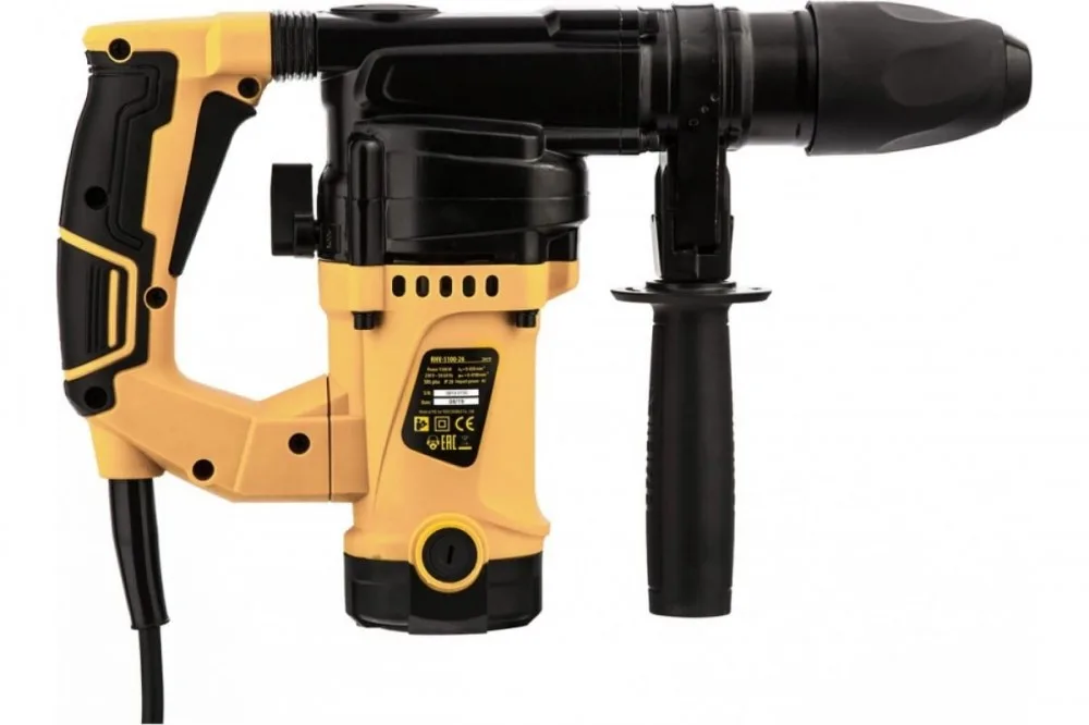 Перфоратор Denzel RHV-1100-26 (SDS-plus, 1050Вт, 4Дж, 3 реж) 26610