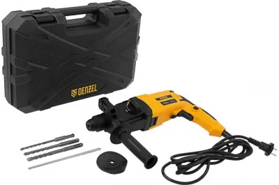 Перфоратор Denzel RHH-600-22 (SDS-plus, 600 Вт, 2,5 Дж, 2 реж) 26602