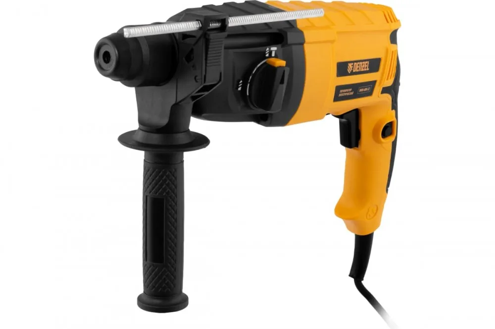 Перфоратор Denzel RHH-600-22 (SDS-plus, 600 Вт, 2,5 Дж, 2 реж) 26602