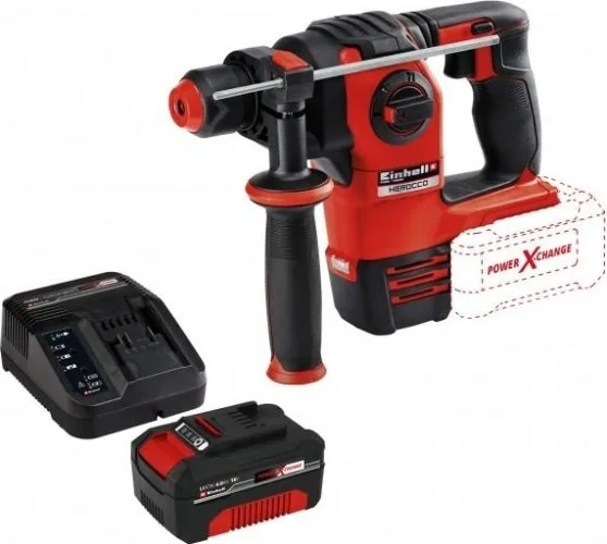 Перфоратор акк EINHELL PXC HEROCCO 18B (АКБ 1*4,0Ач, ЗУ) 4513900SET