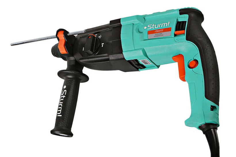 Перфоратор Sturm! RH2524BR (800Вт, 3 реж, 3Дж) кейс