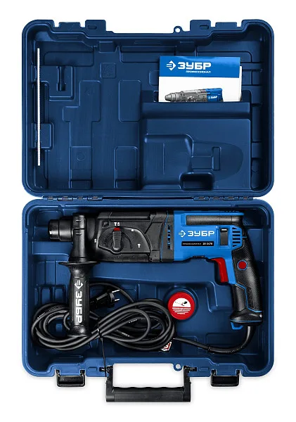 Перфоратор ЗУБР ЗП-2470 (780Вт, 2,7Дж, 24мм, SDS+, кейс)