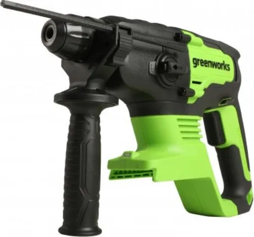 Перфоратор акк. Greenworks GD24SDS2K4 (2ДЖ, 24V, c 1*4Ач и ЗУ, в сумке) 3803007UB