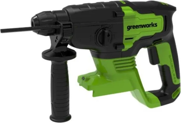 Перфоратор акк. Greenworks GD24SDS2K4 (2ДЖ, 24V, c 1*4Ач и ЗУ, в сумке) 3803007UB