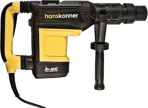 Перфоратор Hanskonner HRH1652M (SDS-MAX,1600Вт, 52мм, 2-15Дж)