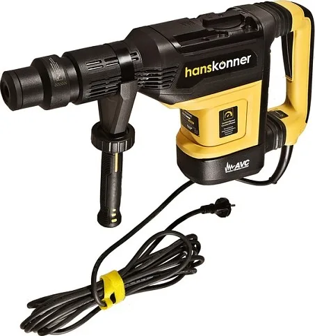 Перфоратор Hanskonner HRH1652M (SDS-MAX,1600Вт, 52мм, 2-15Дж)