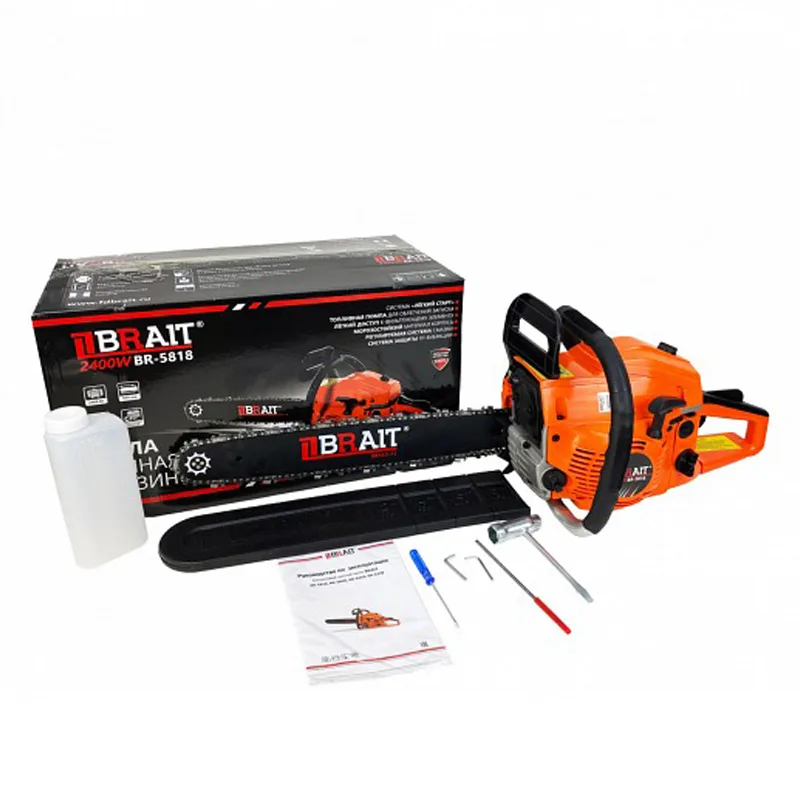 Бензопила BRAIT BR-5818 (18", 0,325, 1,5 72зв, 3,8л.с)