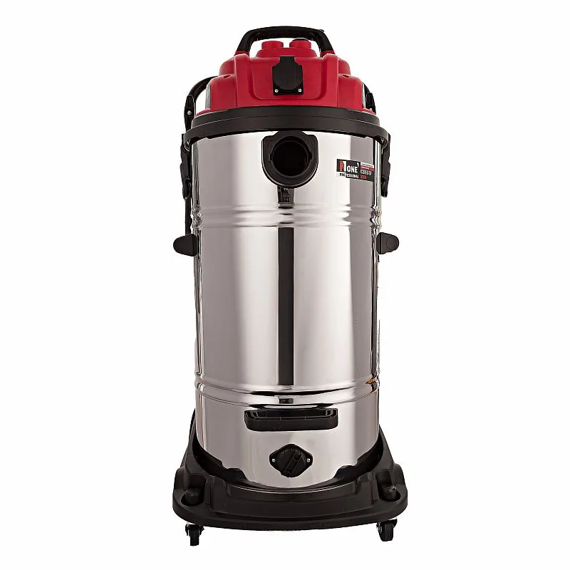 Пылесос строительный Number One VC3000/80-2HP (80л,3000Вт,3м шланг,2двигателя,встр.розетка) №1