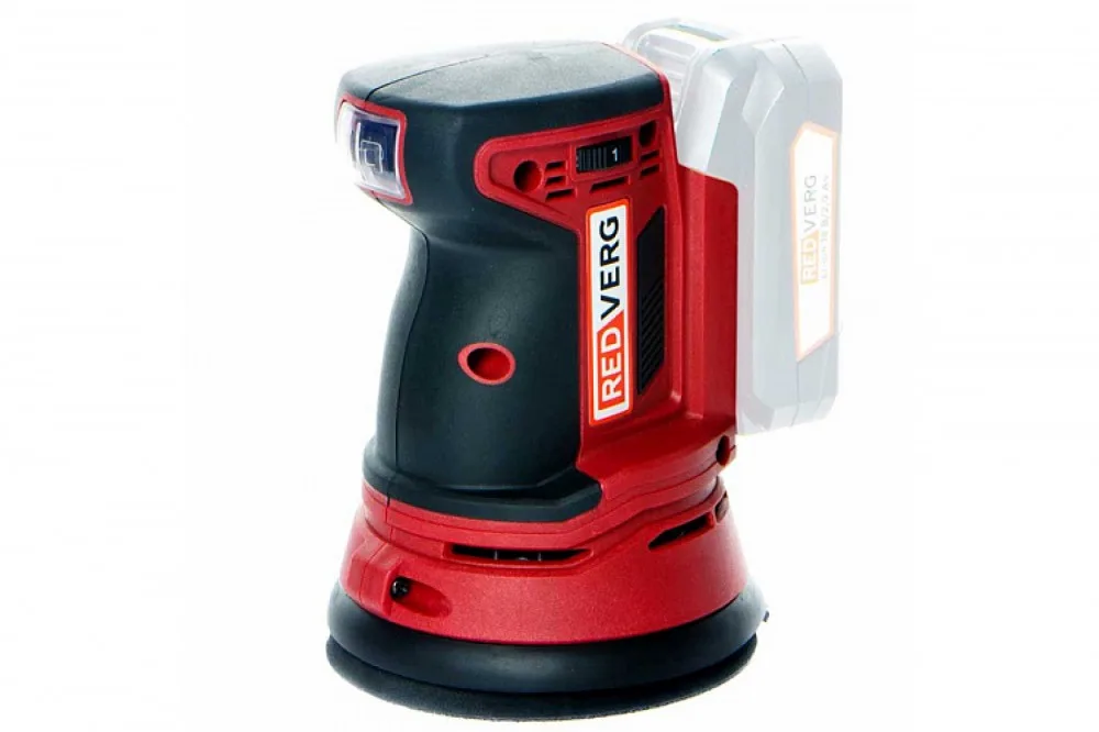 Эксцентриковая шлифмашина аккумуляторная REDVERG (б/акк б/зу) RD-OS18V