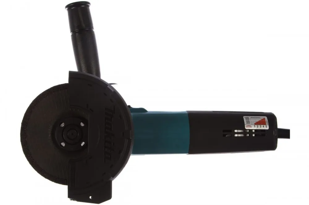 Угловая шлифовальная машина Makita 9565CVR (1400Вт, 125мм, плавный пуск, регул оборотов)