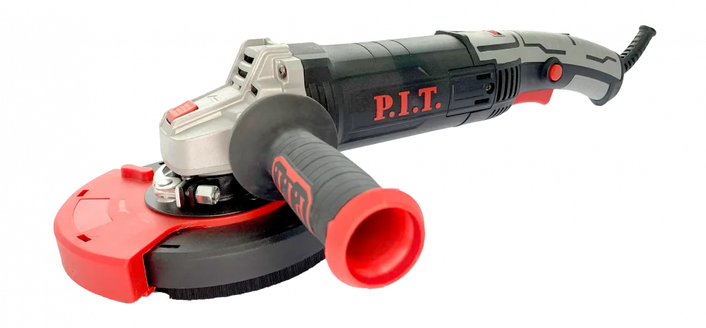 Угловая шлифовальная машина P.I.T PWG125-C по бетону (125мм, 1400Вт, 3000-9000об/мин)