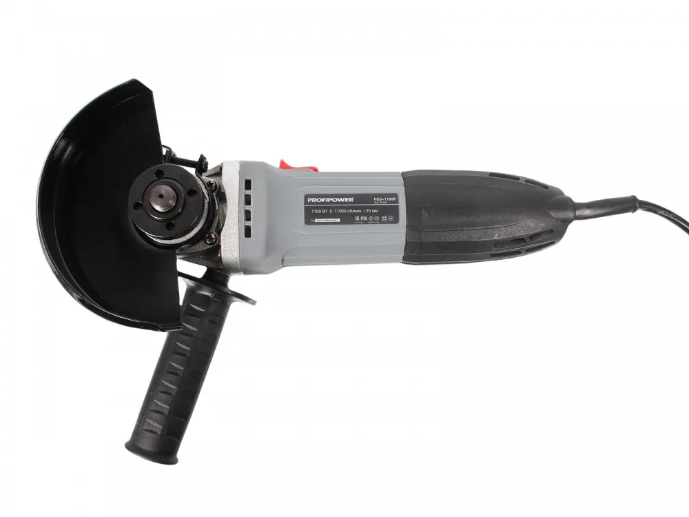 Угловая шлифовальная машина ProfiPower PGS-1100R (110Вт,125мм) E0004