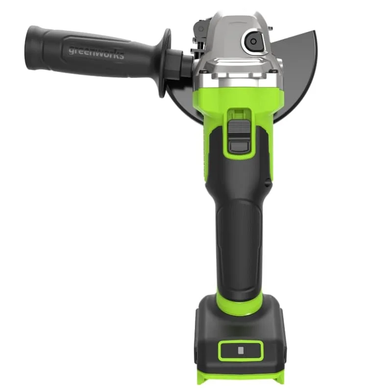 Угловая шлифовальная мащина аккум. Greenworks AG590 (24V, 125мм,1х4Ач,ЗУ,кор) 3201007CUB