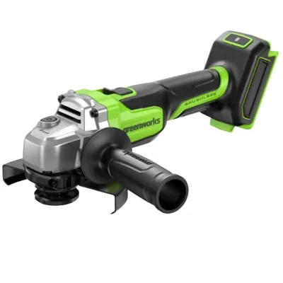 Угловая шлифовальная мащина аккум. Greenworks AG590 (24V, 125мм,1х4Ач,ЗУ,кор) 3201007CUB