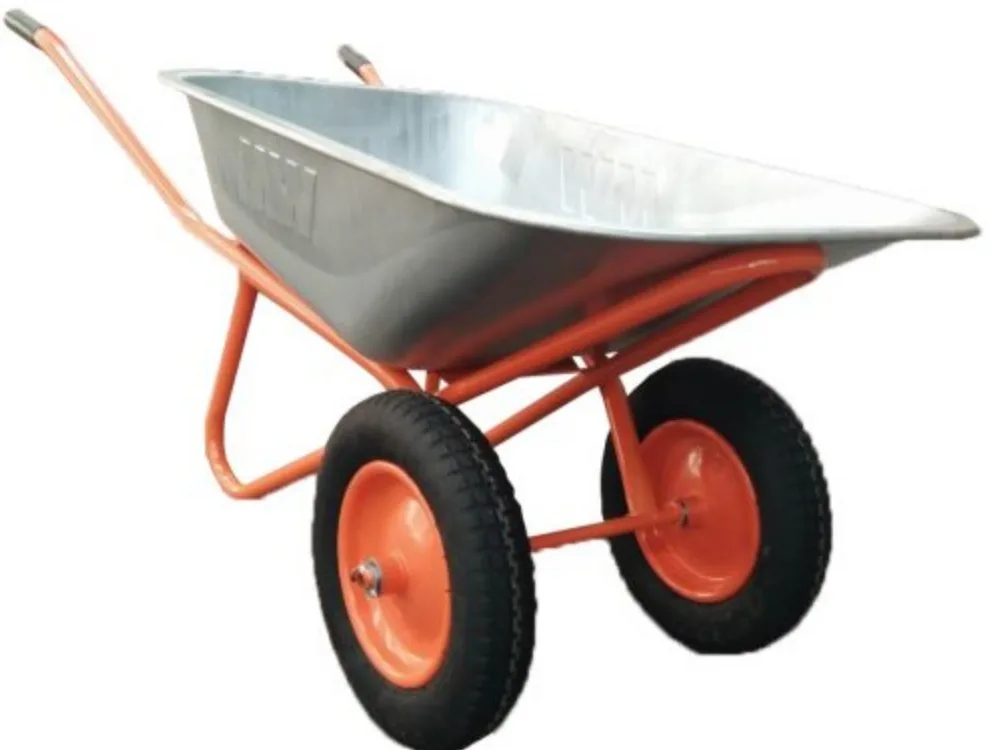 Тачка строительная 2-колесная PR16" (4,00*8) 20мм (110л, 250кг) MAWIPRO ТС-234