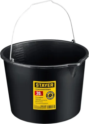Ведро строительное 20л пластмассовое STAYER 06083-20_z01