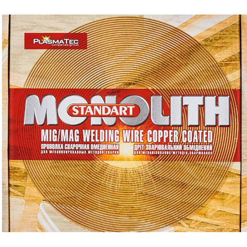 Проволока свар омед ТМ MONOLITH Св-08Г2С ф=0,8мм (1кг)