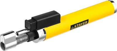 Горелка STAYER MaxTerm газовая-карандаш пьезоподжиг 1100С 55560